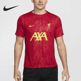 圆领透气训练足球短袖 Nike 耐克正品 利物浦男士 688 FN9653
