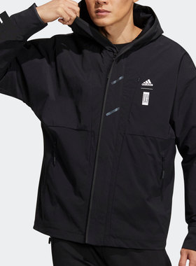 Adidas/阿迪达斯 正品武极系列男子运动宽松舒适夹克外套 HE5117