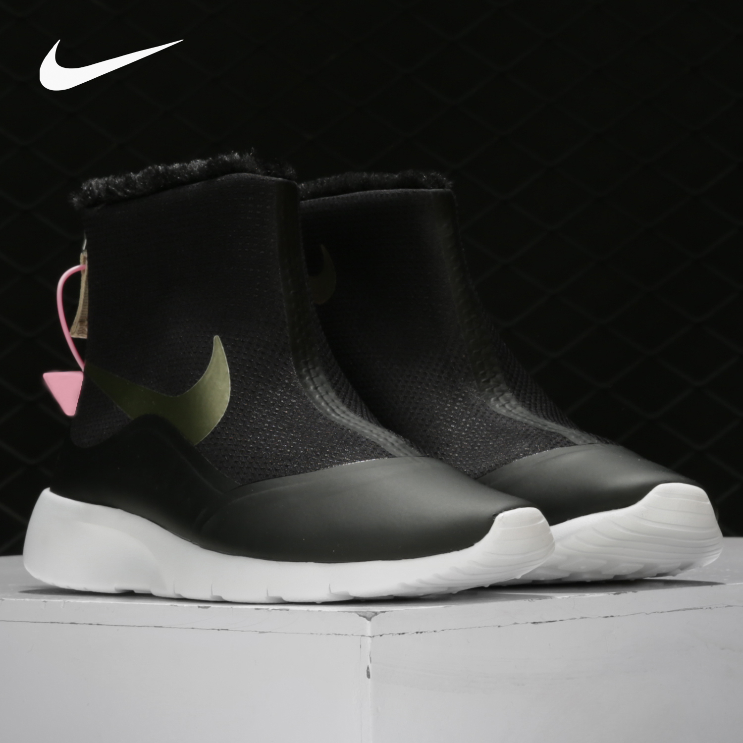 Nike/耐克正品 TANJUN HI (GS) 大童女子保暖加绒雪地鞋 922869