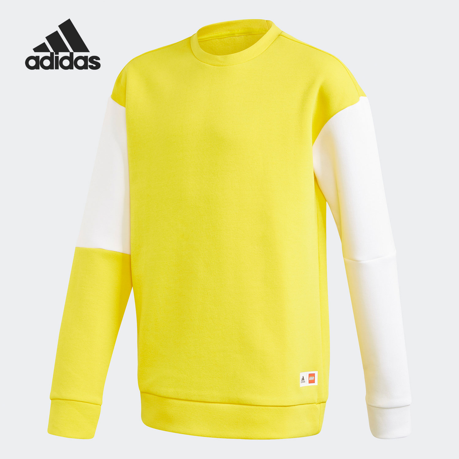 Adidas/阿迪达斯正品童装新款运动服休闲训练套头卫衣GN6774