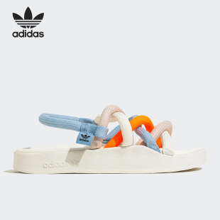 女子运动凉鞋 Adidas NODA夏季 ADILETTE HQ4487 阿迪达斯正品