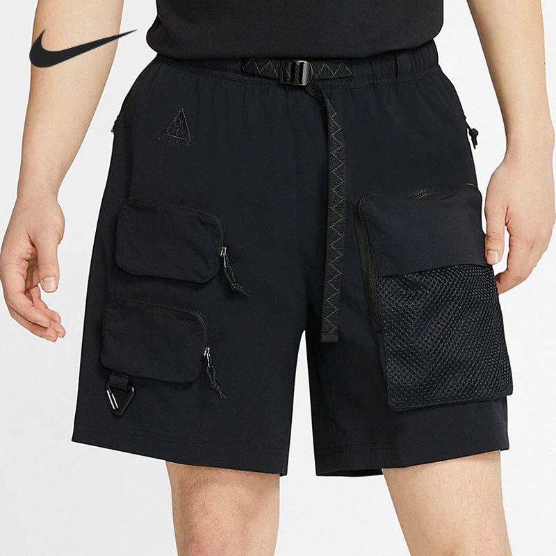 Nike/耐克正品ACG 男子新款户外机能短裤工装多口袋五分裤 CK7856 - 实物图