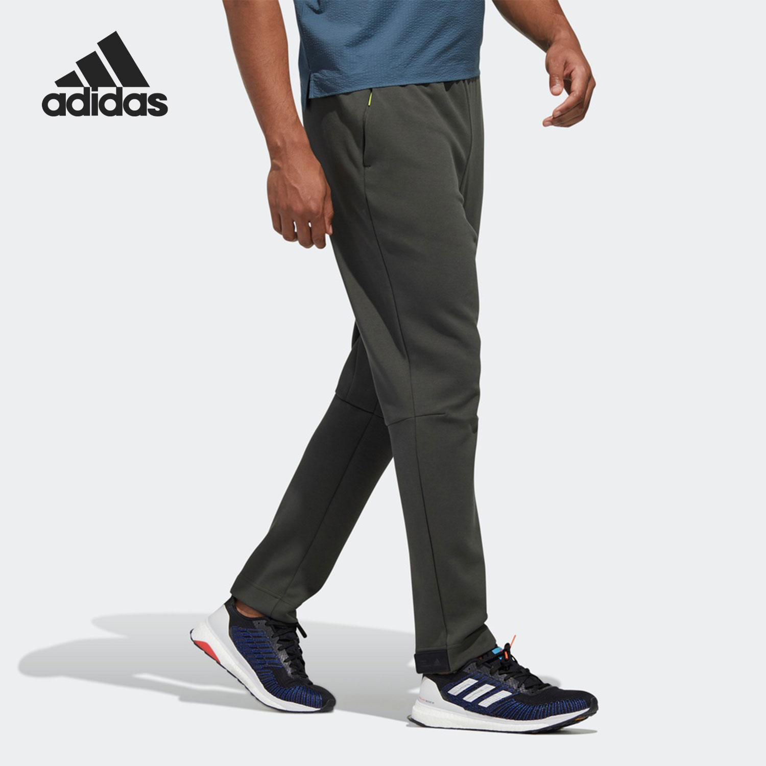 Adidas/阿迪达斯男子针织长裤
