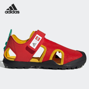 阿迪达斯正品 CAPTAIN 大童凉鞋 Adidas LEGO H67471 TOEY