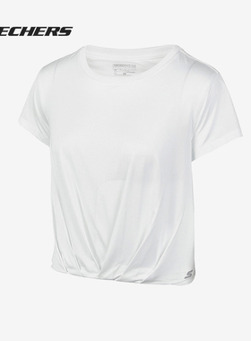 斯凯奇女子正品运动T恤清仓特价L221W190-015W P221W089-0019