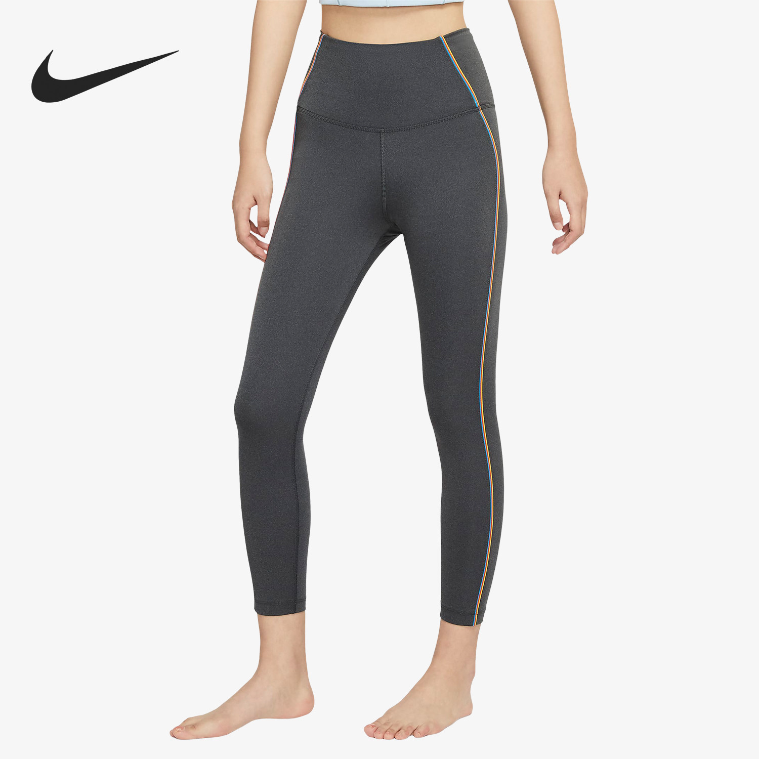 Nike/耐克正品运动女士健身瑜伽针织高腰紧身长裤CU5361-032