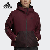 DZ1516 女子户外保暖防风连帽运动棉服 Adidas 阿迪达斯正品