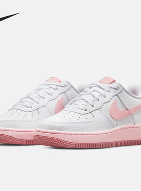 Nike/耐克正品Air Force 1女子GS大童舒适空一号板鞋CT3839-107