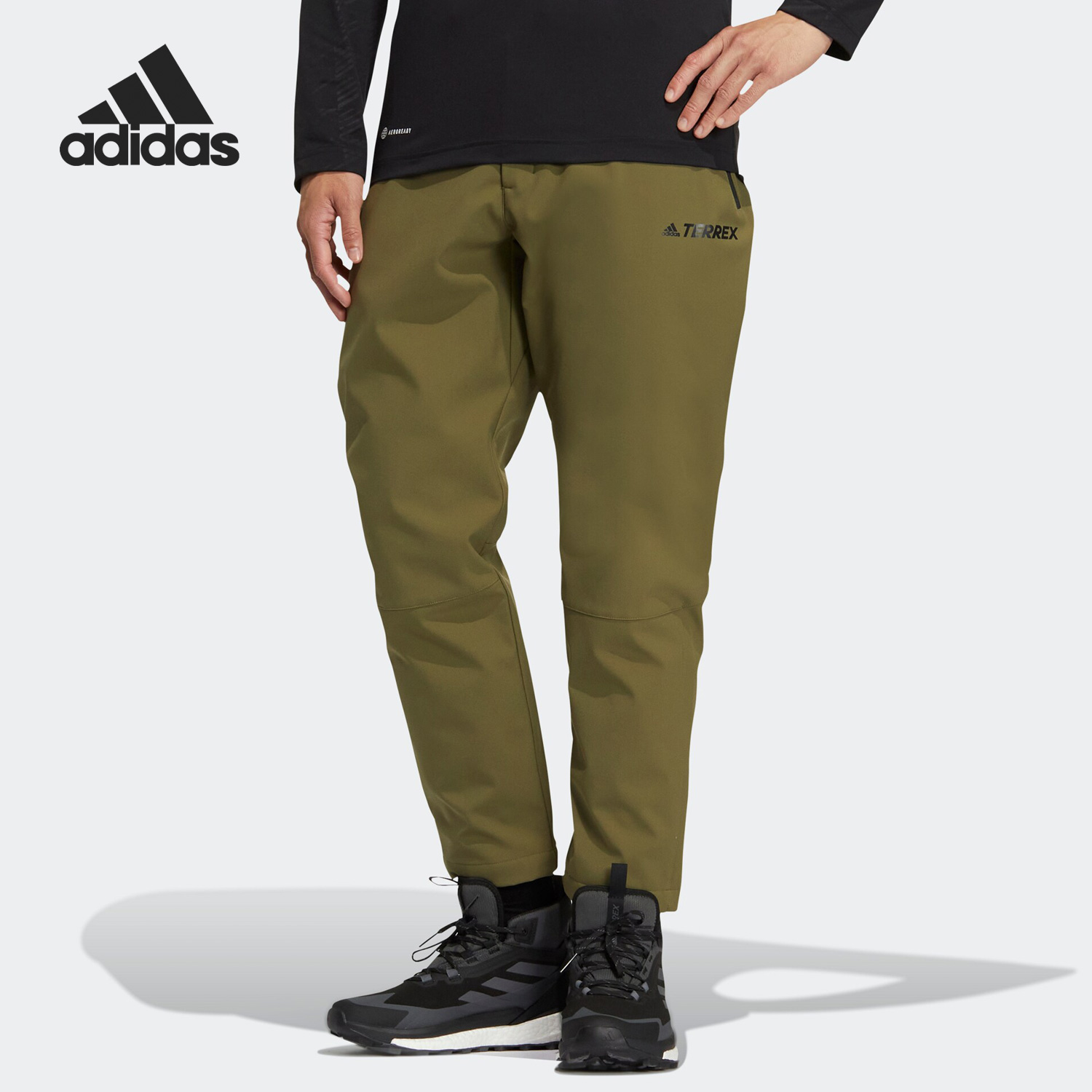 阿迪达斯男子运动长裤