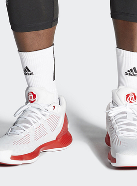 Adidas/阿迪达斯正品 夏季新款男子罗斯10代实战篮球鞋EH2100