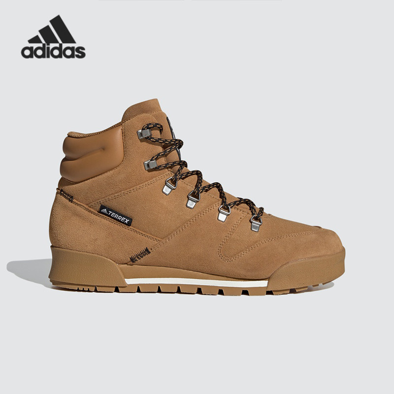 Adidas/阿迪达斯正品terrex21冬季新款男鞋户外高帮登山鞋 FV7960