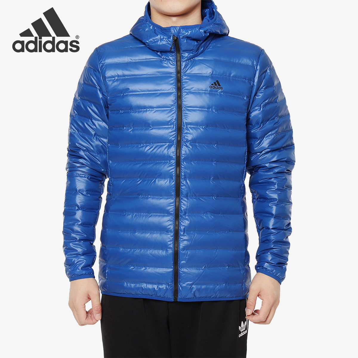 Adidas/阿迪达斯正品2019冬季新款 男子休闲运动轻薄羽绒服BQ7788