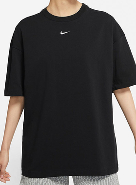 新款Nike/耐克正品夏女子透气运动短袖跑步训练T恤DC5427-010