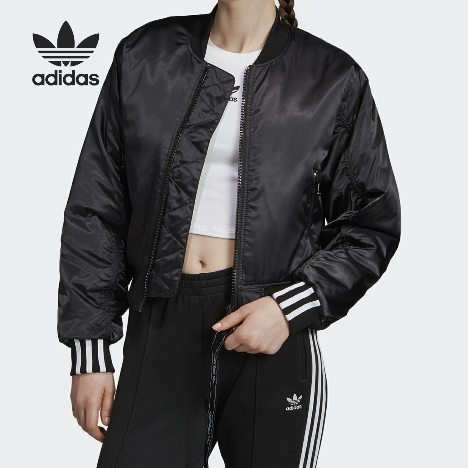adidas阿迪达斯正品运动夹克
