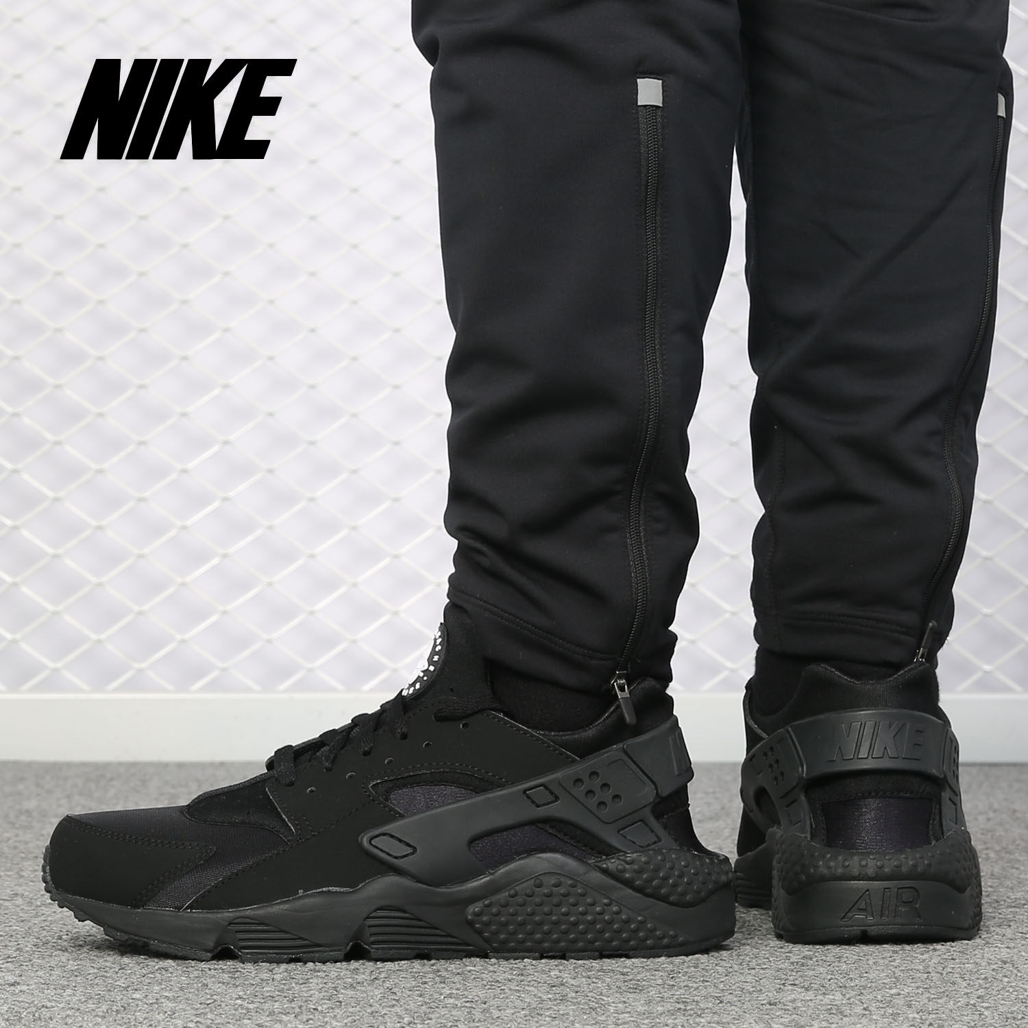 nike/耐克正品air huarache run华莱士女子低帮运动休闲鞋 634835