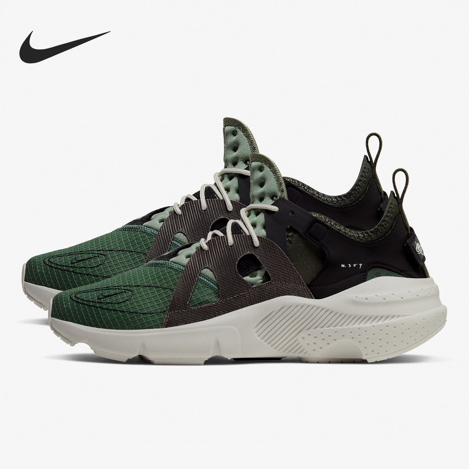 nike/耐克正品huarache-type华莱士男子低帮跑步鞋bq5102-300