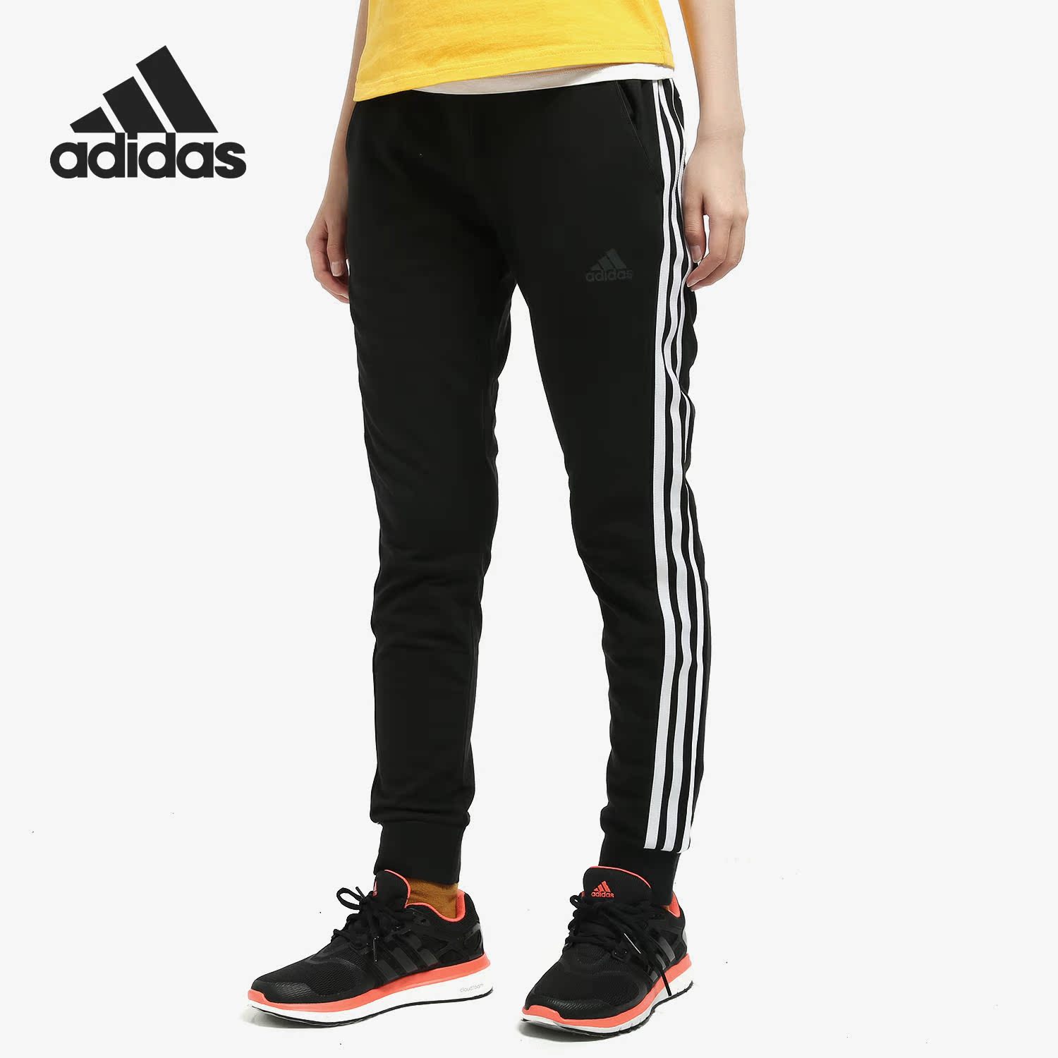 阿迪达斯女子休闲运动长裤