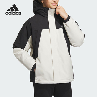 男子时尚 新款 拼接宽松运动羽绒服IL8920 阿迪达斯正品 Adidas