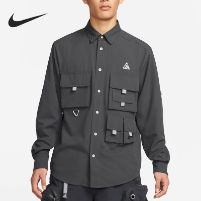 Nike/耐克正品夏季ACG多口袋男子运动休闲长袖T恤 DN3937-070