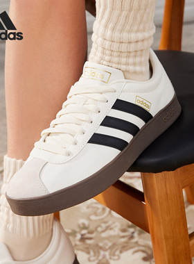 Adidas/阿迪达斯正品VL COURT CLASSIC男女款复古休闲板鞋JI0497