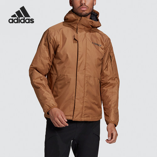 阿迪达斯新款户外运动棉服ge9892
