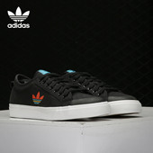 阿迪达斯正品 三叶草夏季 NIZZA低帮运动鞋 Adidas 休闲鞋 FW4540