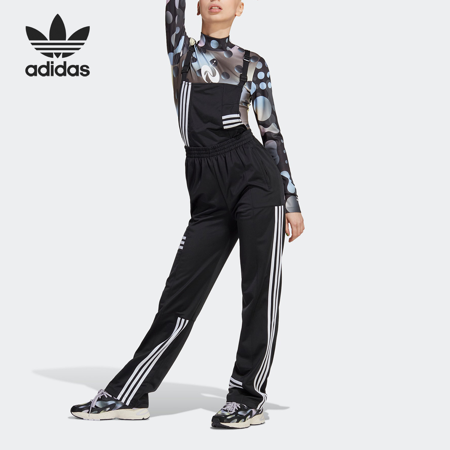 阿迪达斯女子运动长裤