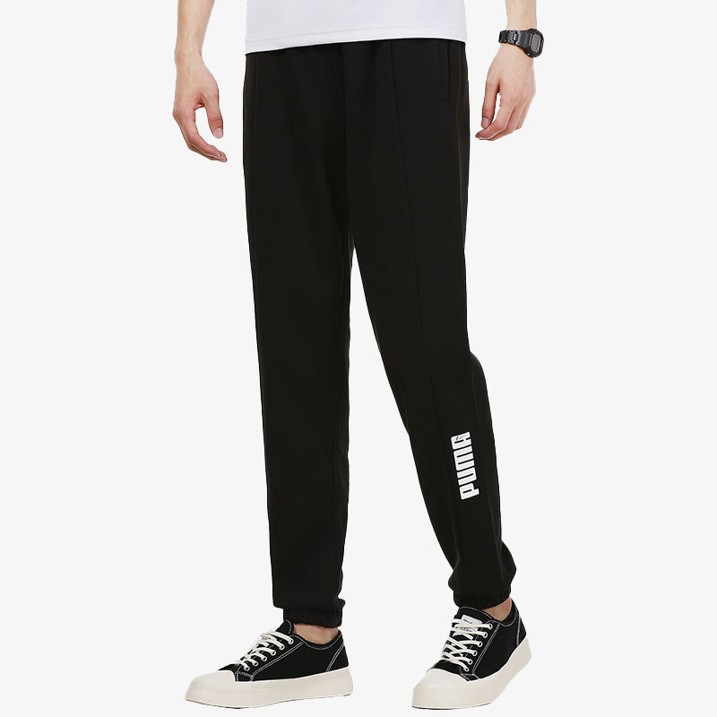 Puma/彪马正品2021年夏季新款男子休闲运动针织透气长裤846537-01