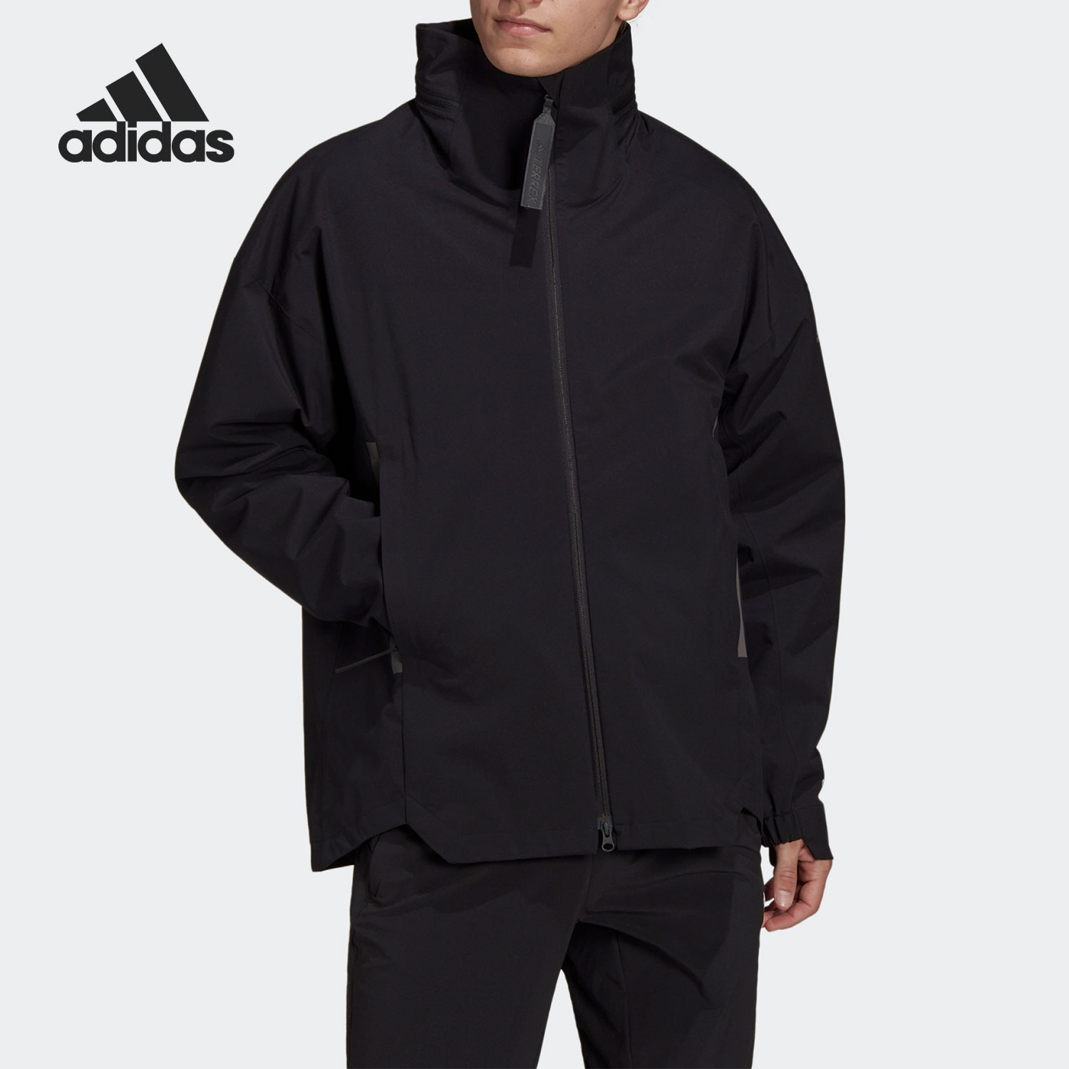 Adidas/阿迪达斯正品TERREX C时尚新款男子户外连帽外套 H65700 运动服/休闲服装 运动茄克/外套 原图主图