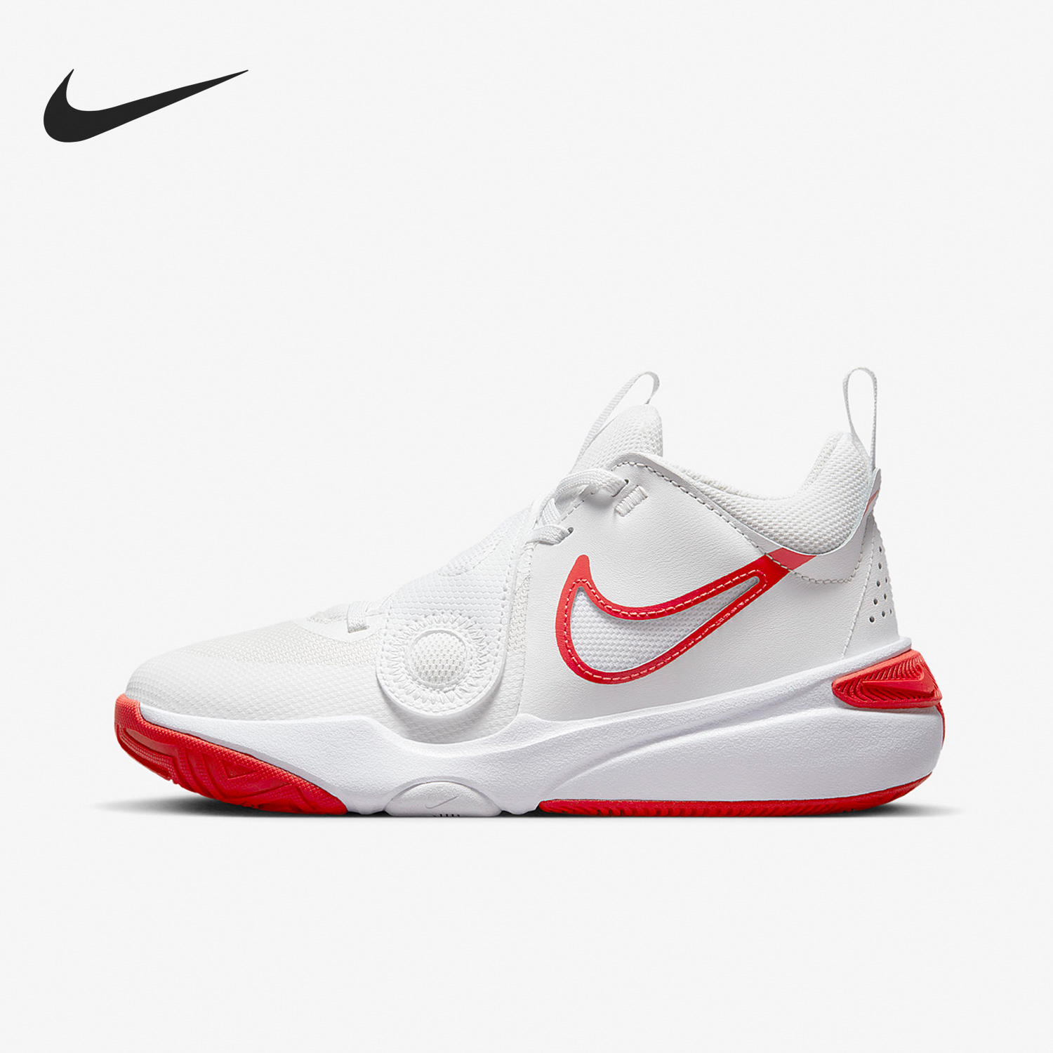 Nike/耐克正品 TEAM HUSTLE D11GS 女子大童篮球鞋DV8996-102