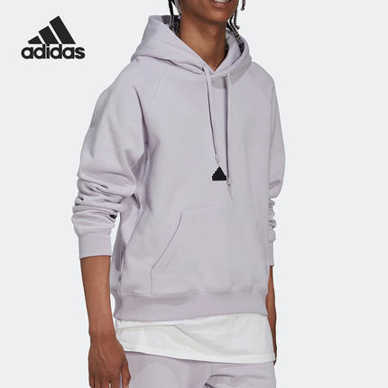 Adidas/阿迪达斯正品秋新款男子运动休闲舒适运动加绒卫衣 HN1954
