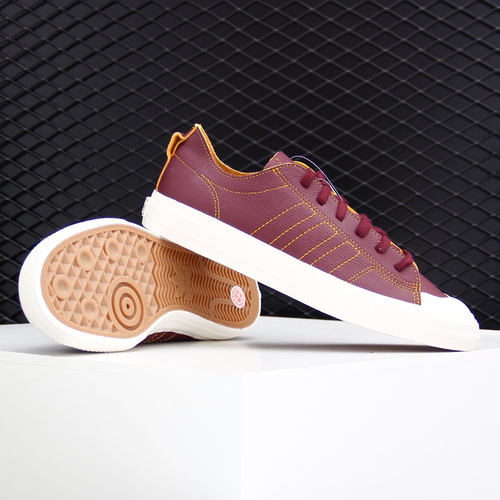Adidas/阿迪达斯正品三叶草NIZZA男女经典休闲低帮运动板鞋FV0678