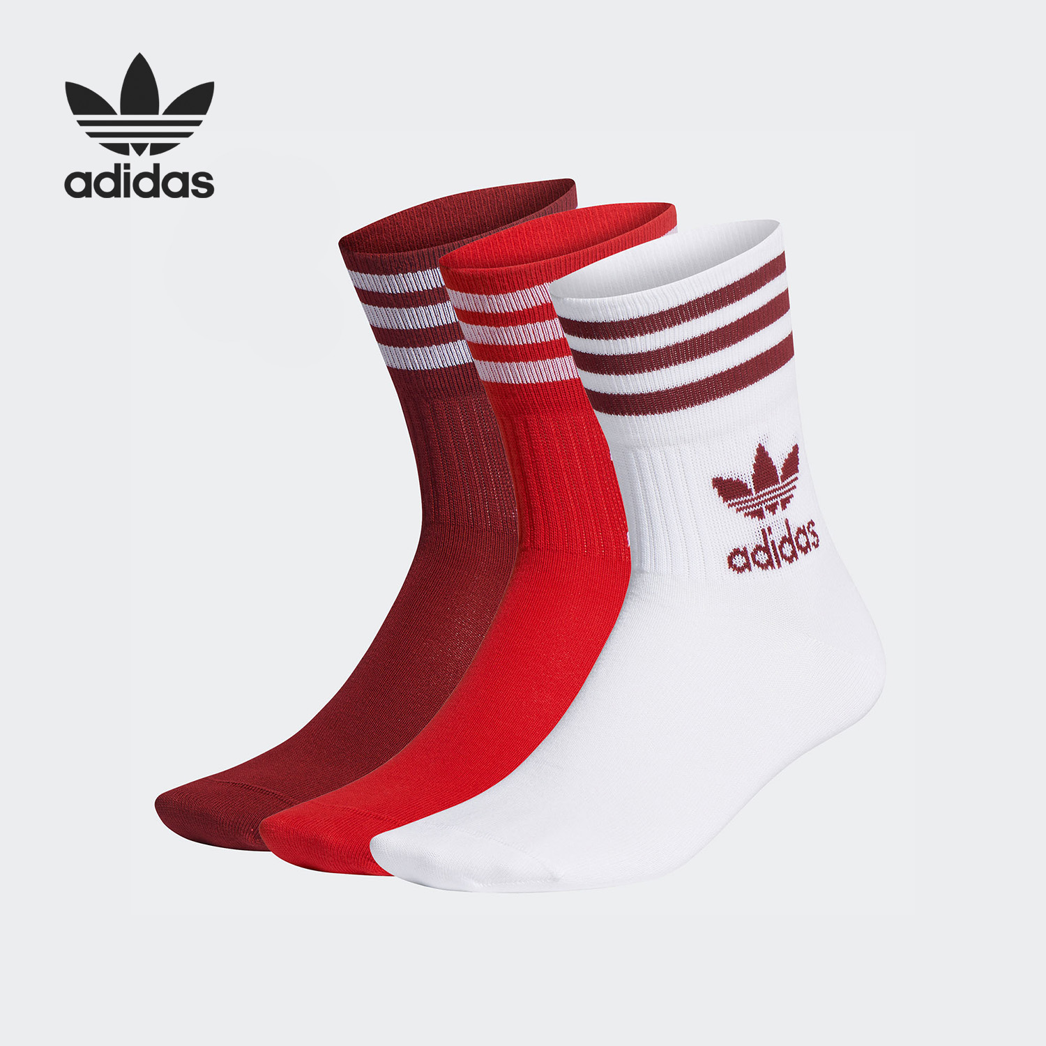 Adidas/阿迪达斯正品三叶草男女运动袜GD3575 GD3576 GD3578 运动包/户外包/配件 运动袜 原图主图