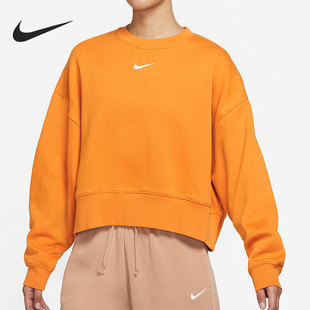 耐克正品 DJ7666 新款 卫衣套头衫 738 女子圆领时尚 Nike