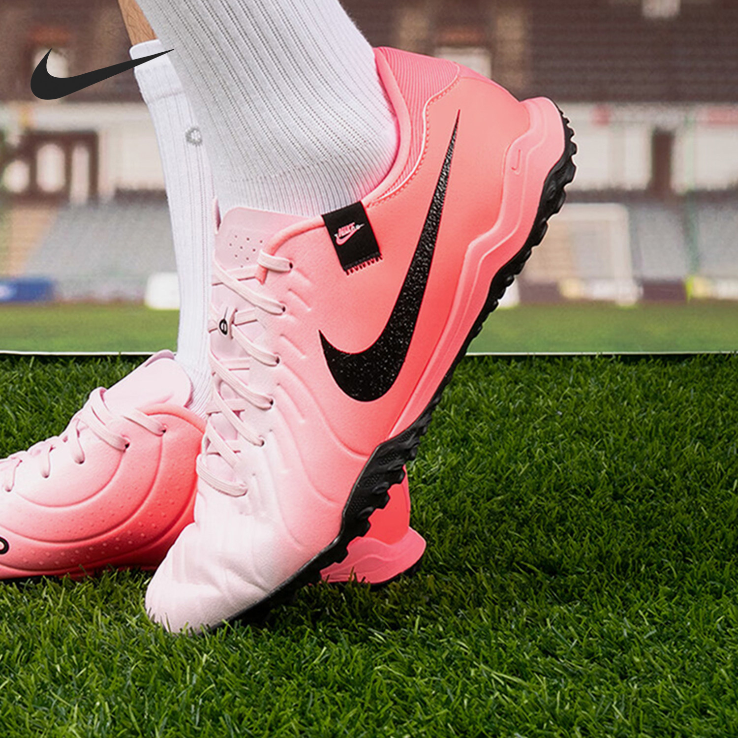 Nike/耐克正品传奇10中端碎钉男士低帮足球鞋DV4342-601