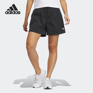 Adidas 春夏新款 女子梭织运动短裤 HY2853 阿迪达斯正品