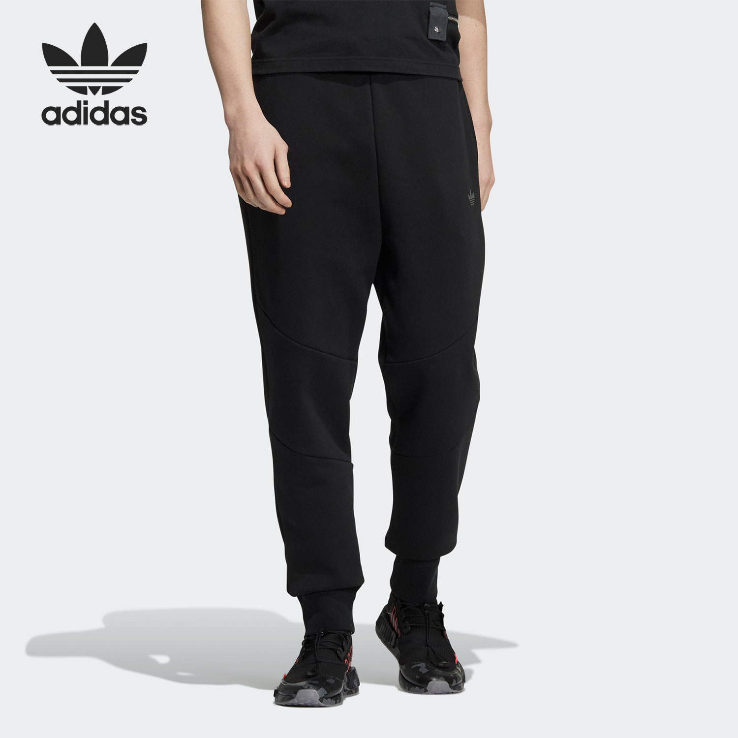 Adidas/阿迪达斯正品 FLEECE PANTS 休闲男子运动训练长裤 HI4907