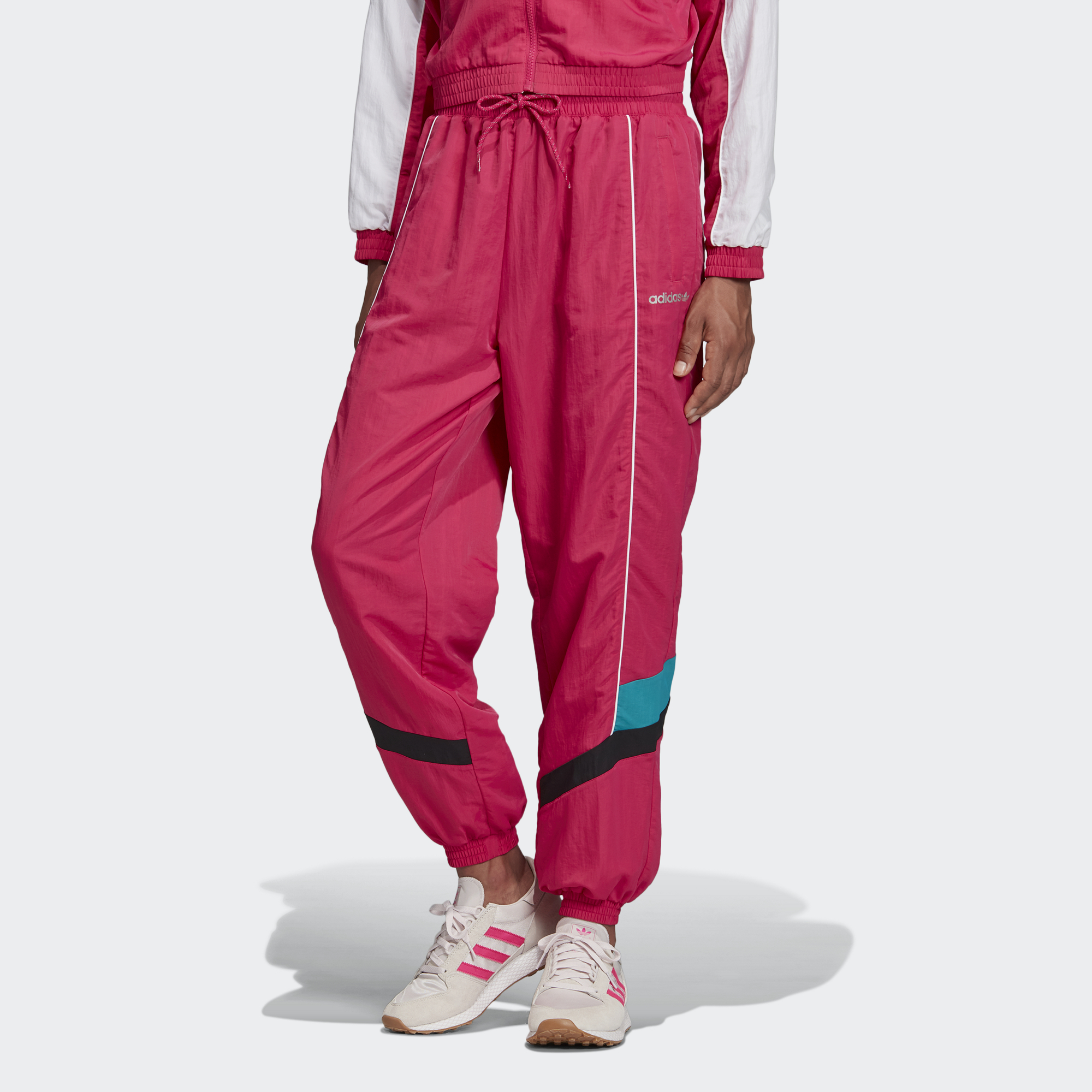 Adidas/阿迪达斯正品叶草 TECH TP 女装舒适休闲运动裤 GC8780