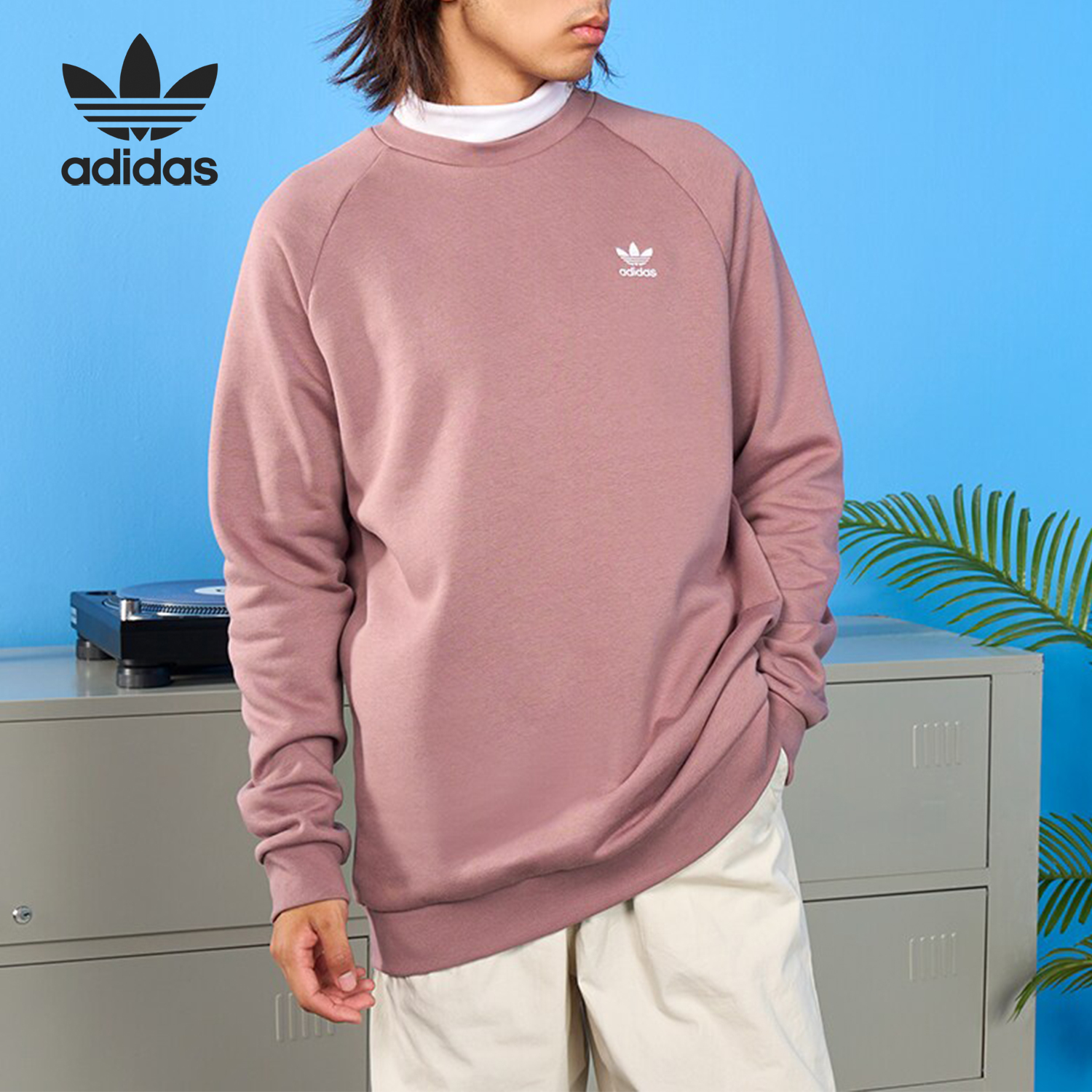 Adidas/阿迪达斯男士保暖卫衣