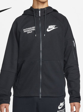 Nike/耐克正品Sportswear新款男子运动宽松拉链衫外套 DM6549-010