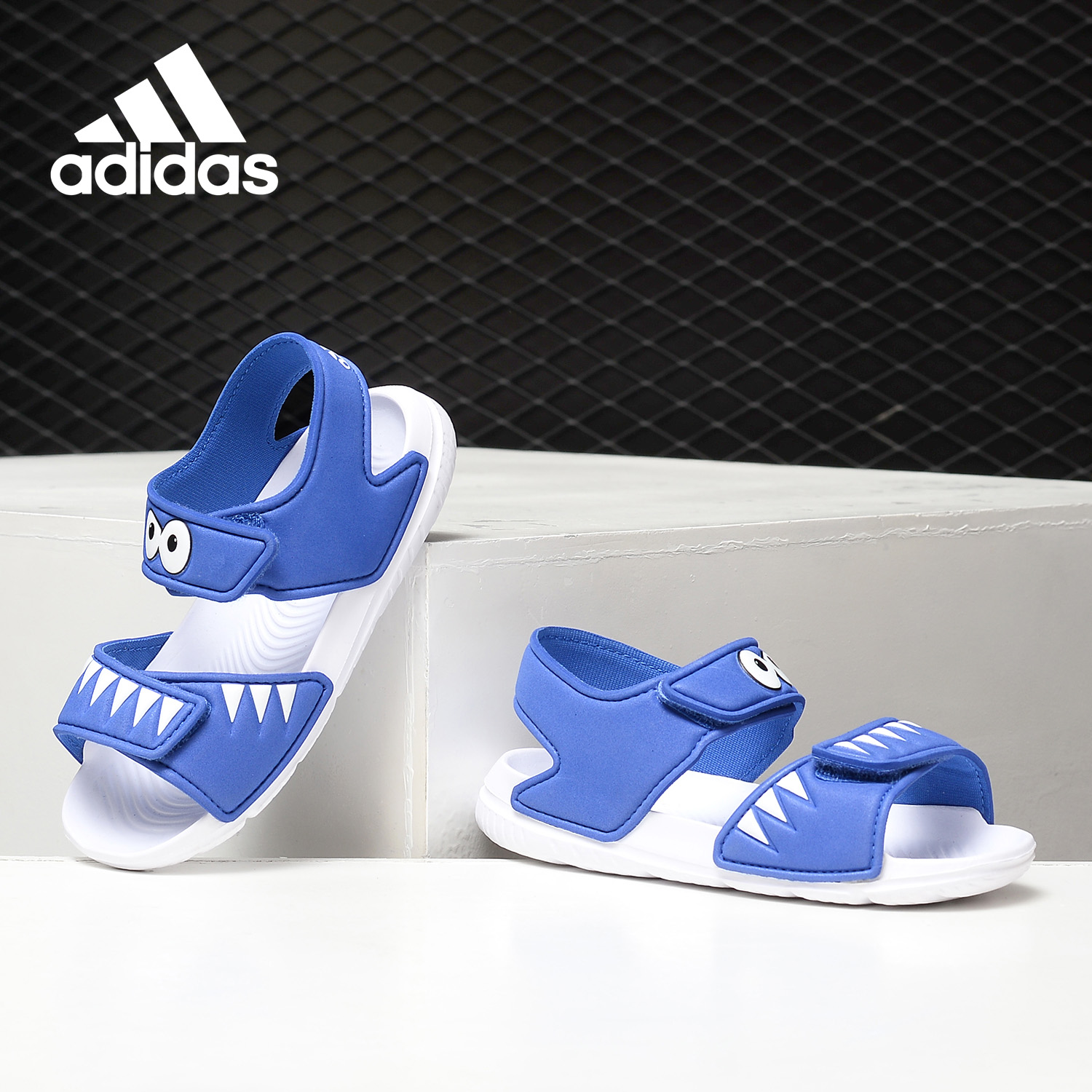 阿迪达斯小童正品青少年鞋沙滩鞋清仓特价CQ0054 AC8148 F34805