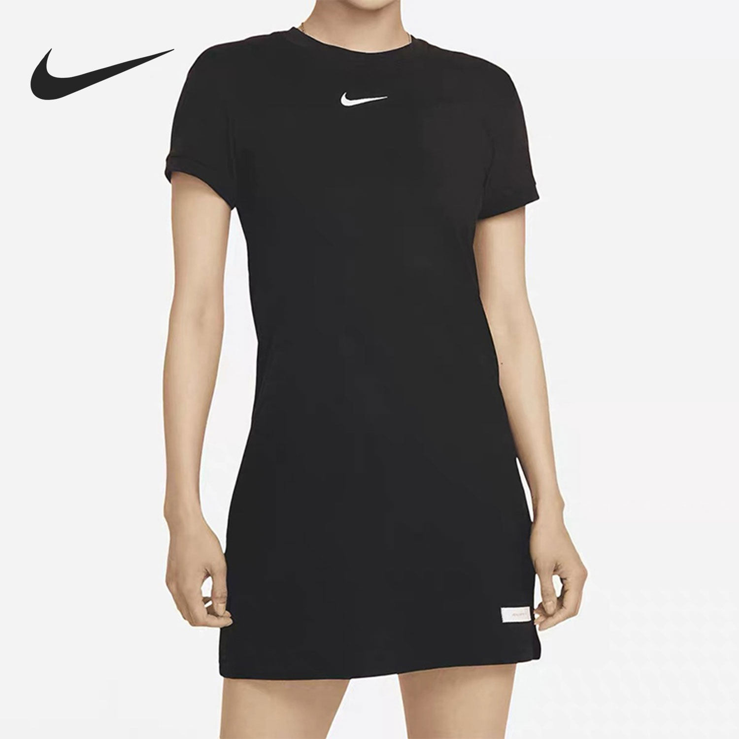 Nike/耐克正品夏新款女子运动休闲舒适百搭透气连衣裙 DR6003-010