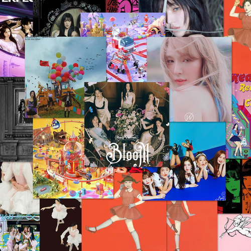 160张红贝贝专辑封面贴纸Kpop歌手高颜值裴珠泫姜涩琪贴画手账