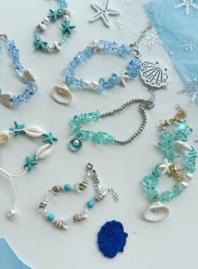 新款ins风海边度假手链