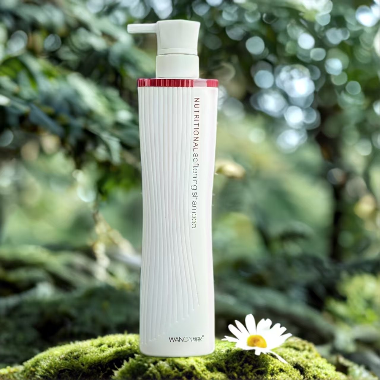 绾彩正品洗发水营养滋润洗护套装小麦蛋白护发素发膜正品男女通用