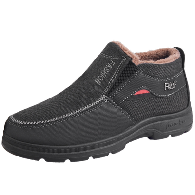 防滑保暖棉鞋冬季加绒老北京布鞋