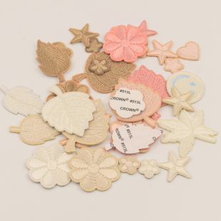 卡其米白杏色自粘背胶布贴 墙布修补 遮盖破洞钉子眼羽绒服装饰贴