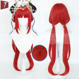 天漫 原 须弥 神 妮露 cos假发 硅胶仿真头皮顶