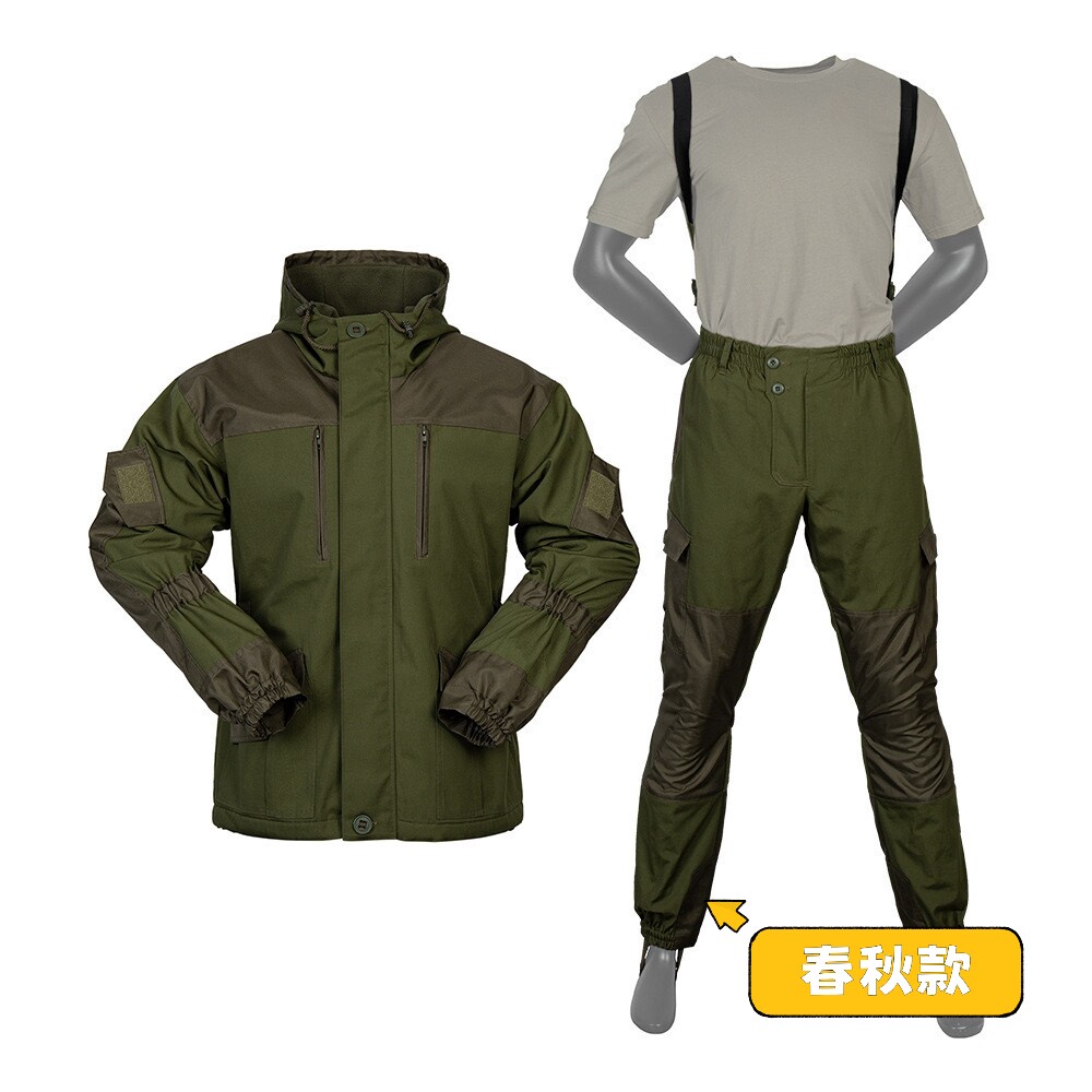 跨境俄罗斯Gorka5春秋迷彩服套装户外训练服战术外套野战登山服