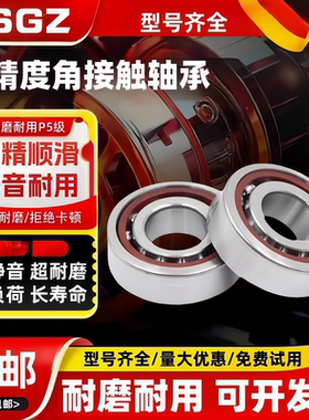 RSGZ精密微型角接触轴承 726AC 727 728 729AC DB P5 P4配对高速